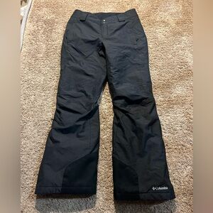 Columbia Omni-Heat Black Snow Pants